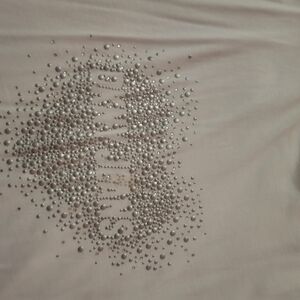 DKNY White T-Shirt with Bold Logo